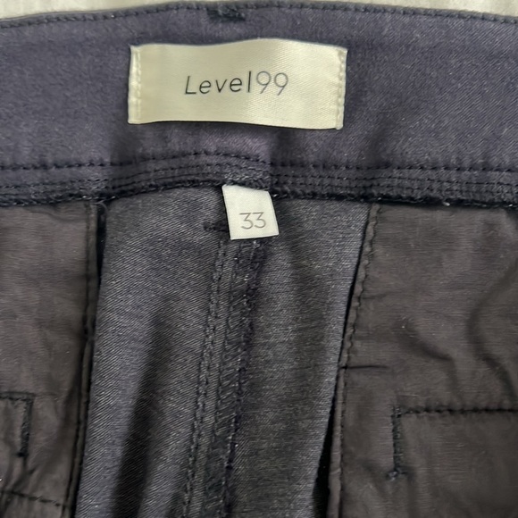 NWT Level 99 Brittany Zip Hem Trouser. Navy. Soft and stretchy fabric - Picture 6 of 8